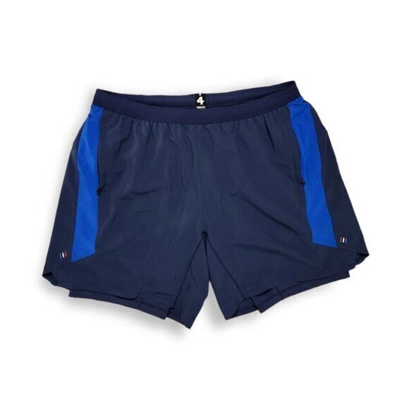 Fourlaps 4 Re Up Command‎ Athletic Compression Lined Stretch Shorts Mens XL - Picture 1 of 6